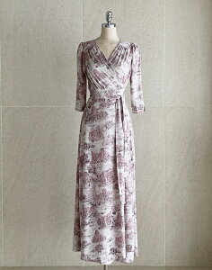 �y���������z�A�C�A���}���yI AM MARI�zSidman Floral Shirring Wrap One Piece / �V�h�}���t���[�����V���[�����O���b�v�����s�[�X�y�����V���b�v�z