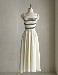 �y���������z�A�C�A���}���yI AM MARI�zDeflin Stripe Sleeveless One Piece / �f�t�����{�[�_�[�L���~�\�[�������s�[�X�y�����V���b�v�z