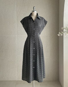 �y���������z�A�C�A���}���yI AM MARI�zLevinde Pattern Banding Shirt One Piece / ���r���f�p�^�[���o���f�B���O�V���c�����s�[�X�y�����V���b�v�z