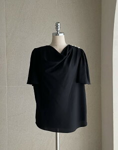 �y���������z�A�C�A���}���yI AM MARI�zZelda Draped Shirred Blouse / �[���_�h���[�v�V���[���b�h�u���E�X�y�����V���b�v�z