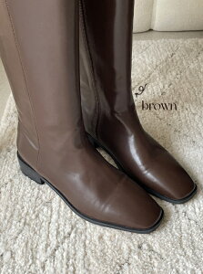 �y���������z�A�C�A���}���yI AM MARI�zTuelin Square Long Boots (3.5cm) / �g�D�����X�N�G�A�����O�u�[�c(3.5cm)�y�����V���b�v�z
