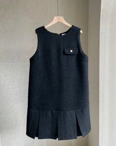 yzACA}yI AM MARIzBotte Tweed Pleat Mini One Piece / {[ecC[hv[c~js[XyVbvz