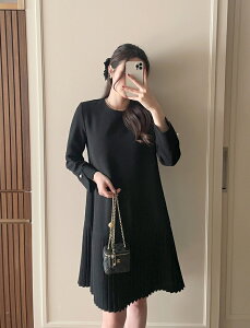 �y���������z�A�C�A���}���yI AM MARI�zRendigen Round Pleated One Piece / �����f�B�Q�����E���h�v���[�c�����s�[�X�y�����V���b�v�z