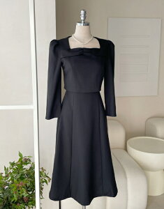 �y���������z�A�C�A���}���yI AM MARI�zMeisha tweed ribbon flare one piece / ���C�V���c�C�[�h���{���t���A�����s�[�X�y�����V���b�v�z