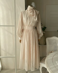 �y���������z�A�C�A���}���yI AM MARI�zEtpee Chiffon Shirred Tie One Piece / �G�g�s�[�V�t�H���V���[�����O�^�C�����s�[�X�y�����V���b�v�z