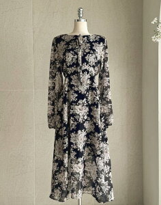 �y���������z�A�C�A���}���yI AM MARI�zEtu Ribbon Chiffon Flower One Piece / �G�g�D���{���V�t�H���t�����[�����s�[�X�y�����V���b�v�z