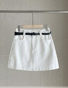 �y���������z�A�C�A���}���yI AM MARI�zPeltoo Cotton Mini Skirt (Belt Set) / �y���g�R�b�g���~�j�X�J�[�g�i�x���g�Z�b�g�j�y�����V���b�v�z