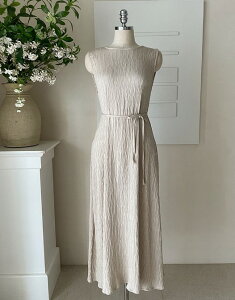 �y���������z�A�C�A���}���yI AM MARI�zLapid Pleats Sleeveless Long One Piece (Strap set) / ���s�b�h�v���[�c�m�[�X���[�u�����O�����s�[�X(�X�g���b�v�Z�b�g)�y�����V���b�v�z