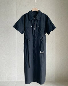 �y���������z�A�C�A���}���yI AM MARI�zPeijing Pocket Collar Zip-up Long One Piece (Belt Set) / �y�C�W���|�P�b�g�ݕt���W�b�v�A�b�v�����O�����s�[�X(�x���g�Z�b�g)�y�����V���b�v�z