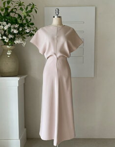 �y���������z�A�C�A���}���yI AM MARI�zBelushi Round Span Short Sleeve Long One Piece / �x���[�V���E���h�X�p�����������O�����s�[�X�y�����V���b�v�z