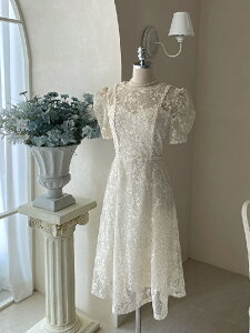 �y���������z�A�C�A���}���yI AM MARI�zBouquet embroidery lace one piece / �u�[�P�j�[�h�J���[�X�����s�[�X�y�����V���b�v�z