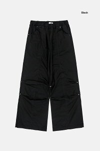 �y���������z���E�R�n�E�X�yRaucohouse�zLanding cotton banding parachute pants / �����f�B���O�R�b�g���o���f�B���O�p���V���[�g�p���c �j�����p�y�����V���b�v�z