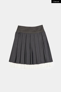�y���������z���E�R�n�E�X�yRaucohouse�zDaphne strap pleats skirt / �_�t�l�X�g���b�v�v���[�c�X�J�[�g�y�����V���b�v�z