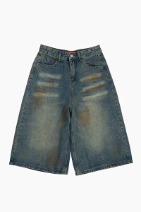 【送料無料】ラウコハウス【Raucohouse】Rhadon dirty washed bermuda pants / ラドンダーティーウォッシュ加工バミューダパンツ【公式ショップ】