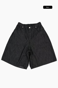 yzERnEXyRaucohousezRixen raw denim bermuda pants / NZ[fjo~[_pc jpyVbvz