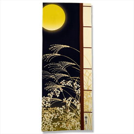 手ぬぐい「十六夜秋草」