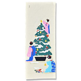 手ぬぐい「舞妓さんのクリスマス」