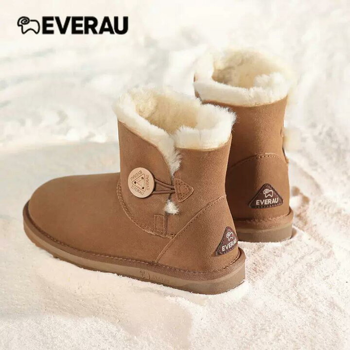 楽天市場】【EVERUGG】新出荷 ムートンブーツ ミニボタン 商品番号 