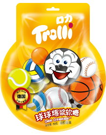 [早い者勝ち！先着50名様P5倍】【特典あり！】トローリ Trolli 地球グミ 90g 6袋セット『1袋5個入り』 地球グミ 目玉グミ サッカーグミ ボールグミ 人気菓子 地球ゼリー/お菓 ASMR 30個　ボールグミ 面白いグミ プレゼント