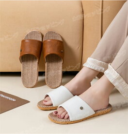 麻スリッパ スリッパ 夏 ルームシューズ 麻 室内スリッパ 夏用 春夏 麻 ベランダスリッパ おしゃれ ルームスリッパ 麻素材 レディース メンズ 室内履き ペア カップル サンダル 滑りにくい 蒸れない 涼しい 洗える 抗菌 防臭 軽量 静音 来客用 自宅用 男女兼用 かわいい