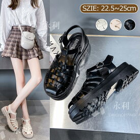 本革 サンダル nx-002 レディース 厚底 6cmヒール 22.5cm-25cm スポーツサンダル 厚底サンダル 2color 大人気 おしゃれ ストラップ ぺたんこ 安定感 痛くない 疲れない 歩きやすい 走れる 旅行 レディースサンダル 柔らかい 防滑 カジュアル 脚長 美脚 アウトドア 春 夏 靴