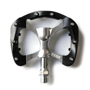 【MKS/三ヶ島製作所】pretzel pedal(BL special)|名作GAMMAをベースに幅広踏面と高グリップを実現したBLUE LUG別注モデル