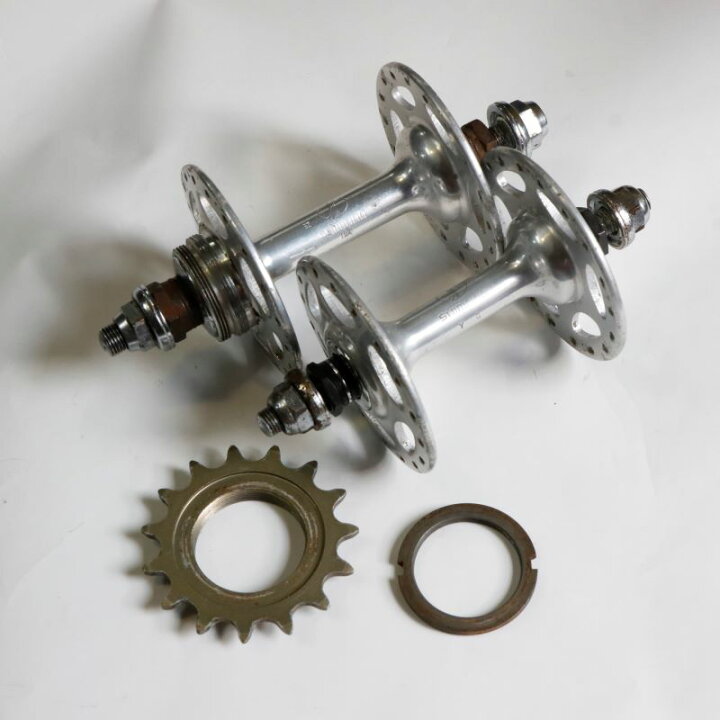 楽天市場】【中古】SHIMANO(シマノ) DURA ACE トラックハブ前後セット 
