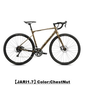 【在庫セール】FUJI JARI 1.7（フジ/ジャリ1.7）グラベルロードバイク 2025年モデル アルミフレーム クロモリフォーク シマノSORA 2×9速 機械式ディスクブレーキ ツーリング対応 fuji自転車