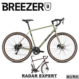 【2024年モデル】BREEZERBIKES (ブリーザーバイクス) RADAR EXPERT (レイダーエキスパート)　クロモリ グラベルロード ツーリングバイク【丸太町店（スポーツ専門）】