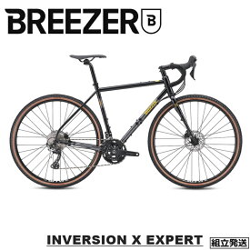 【2024年モデル】BREEZERBIKES (ブリーザーバイクス) INVERSION X EXPERT(インバージョン X エキスパート)　クロモリ グラベルツーリング【丸太町店（スポーツ専門）】