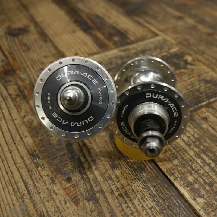 楽天市場】【中古】SHIMANO(シマノ） DURAACE（ﾃﾞｭﾗｴｰｽ）HB-7600 FRｾｯﾄ 