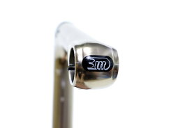【在庫セール！】【中古】3T STATUS スレッドステム 115mm 26.0mmクランプ チタニウムグレー ヴィンテージロード対応
