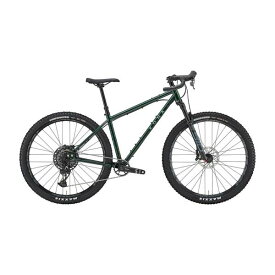 KONA/コナ LBF（Gloss Emerald）ドロップバーMTB グラベルバイク クロモリフレーム RockShox 100mmサス SRAM Apex Eagle