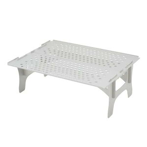 MKS/�O�������쏊 Sylvan Works Solow Table�b�y�� �R���p�N�g �A���~���[�e�[�u�� �o�C�N�p�b�L���O �L�����v