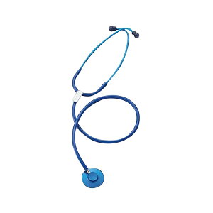 アズワン ナビス ナーシングスコープ プレミアムNo.110 (シングル) 青 ブルー 0110B134 (8-4084-02) 聴診器 医療用 ステート
