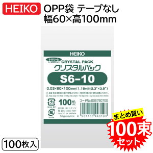 y100Zbgz HEIKO OPP NX^pbNS 6-10 100×100   wCR[ VW} 006750700 [J[