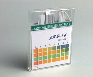 pH������ pH0-14 �X�e�B�b�N�^�C�v 1��(100����)(1-1267-01)(���[����)
