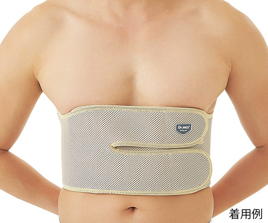 2021年ファッション福袋 面ファスナーの幅が広く 胸部で固定力を調整できます Dr.MED 8-9996-03 人気特価 DR-B019L 男性用胸部サポーター