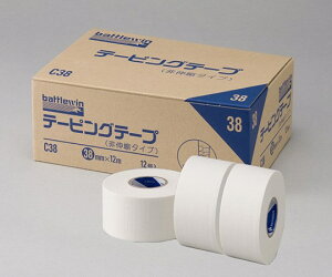 ニチバン バトルウィン テーピングテープ C タイプ 非伸縮 12mm 12m Ch12 36巻 テーピング 価格比較 価格 Com