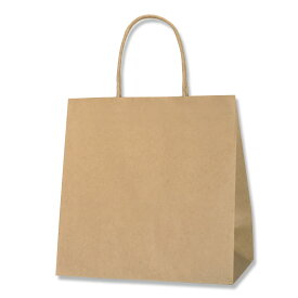 HEIKO 紙袋 スムースバッグ 26-16 未晒無地 25枚入 003155597（幅260×マチ160×高265mm）