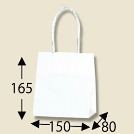 HEIKO 紙袋 スムースバッグ 15-08 白無地 25枚入 003138000