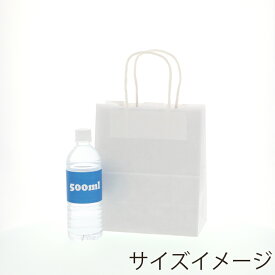 HEIKO 紙袋 25チャームバッグ 21-12 晒白無地 (幅210×マチ120×高250mm) 50枚入 003266000 シモジマ