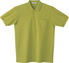 自重堂 WHISeL 半袖ポロシャツ 17 ライトグリーン