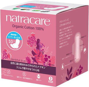 igPA(Natracare) pivL I[KjbN ӂ̓p~p Ht Egpbh X[p[ 10 NC3280 /25A/7.5A/0.47cm
