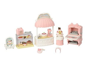 VojAt@~[ X ƋZbg XC[gpeBVG ͂߂ẴP[LZbg ~-92 ST}[NF 3Έȏ  h[nEX Sylvanian Families G|bN EPOCH