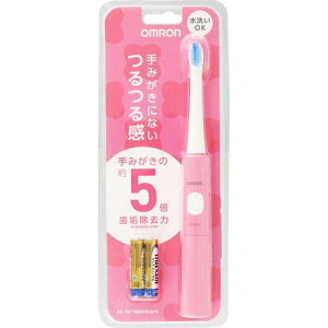 オムロン 電動歯ブラシ 音波式 HT-B214-PK