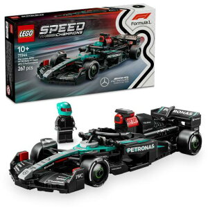 レゴ(LEGO) スピードチャンピオン Mercedes-AMG F1(R) W15 レースカー おもちゃ 玩具 誕生日 プレゼント ブロック 男の子 女の子 子供 10歳 11歳 12歳 小学生 乗り物 車 ミニカー 77244