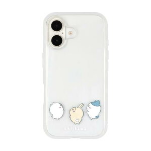 グルマンディーズ ちいかわ IIIIfit Clear iPhone16 対応 ケース 集合 CK-55B
