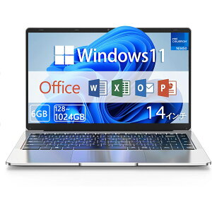 yVizp\R m[gp\R officet tHDt \CPU Celeron N3450  6GB SSD 128GB ` 1TB pt@z rWlX SҌ ݒ p\RWindows11 Pro m[gPC 14^ PSEF؍