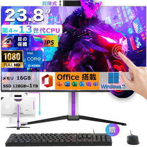 yofficetz 13Core CPU fXNgbvp\R ̌^ fXNgbvPC Q[~Opc Windows 11 23.8C` IPS tHDť^Ce Intel Core i5-4590S i7 CPU ̌^p\R  8~16GB 128GB~